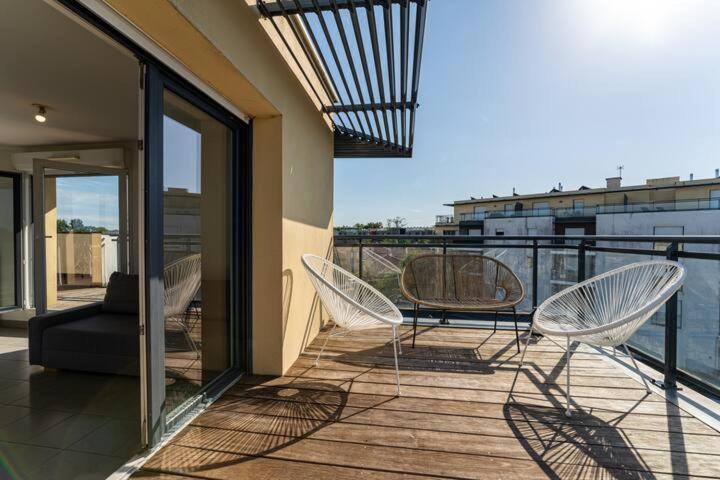 Bordeaux Merignac Appartement 2 Pieces - 2 Terrasses Exterior photo